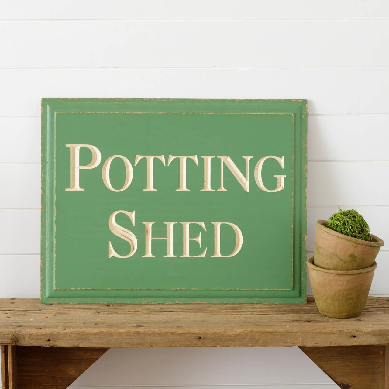 Potting Shed Sign