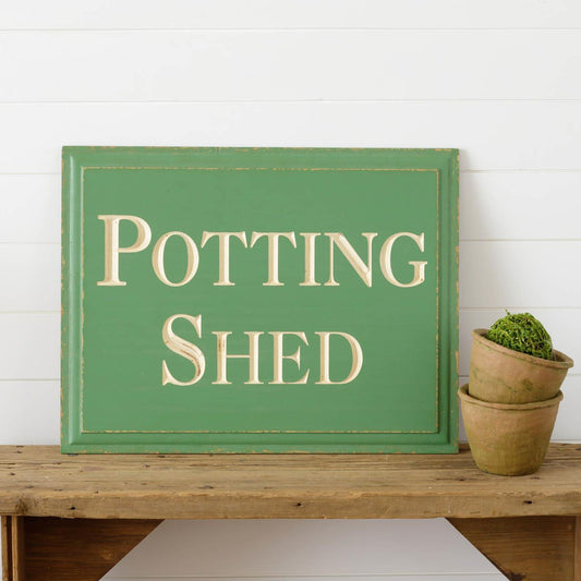 Potting Shed Sign