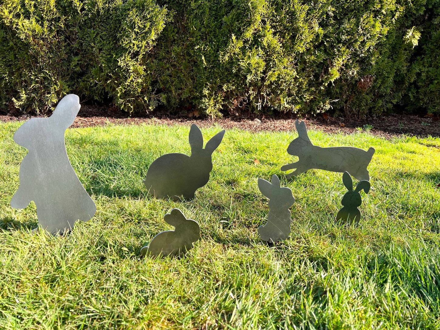 Rabbit Yard & Garden Stakes: Bunny #1
