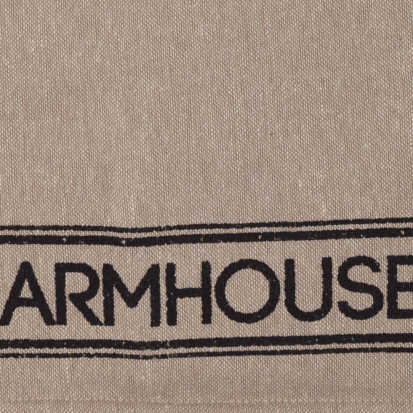 Sawyer Mill Charcoal Farmhouse Button Loop Tea Towel Set of 2