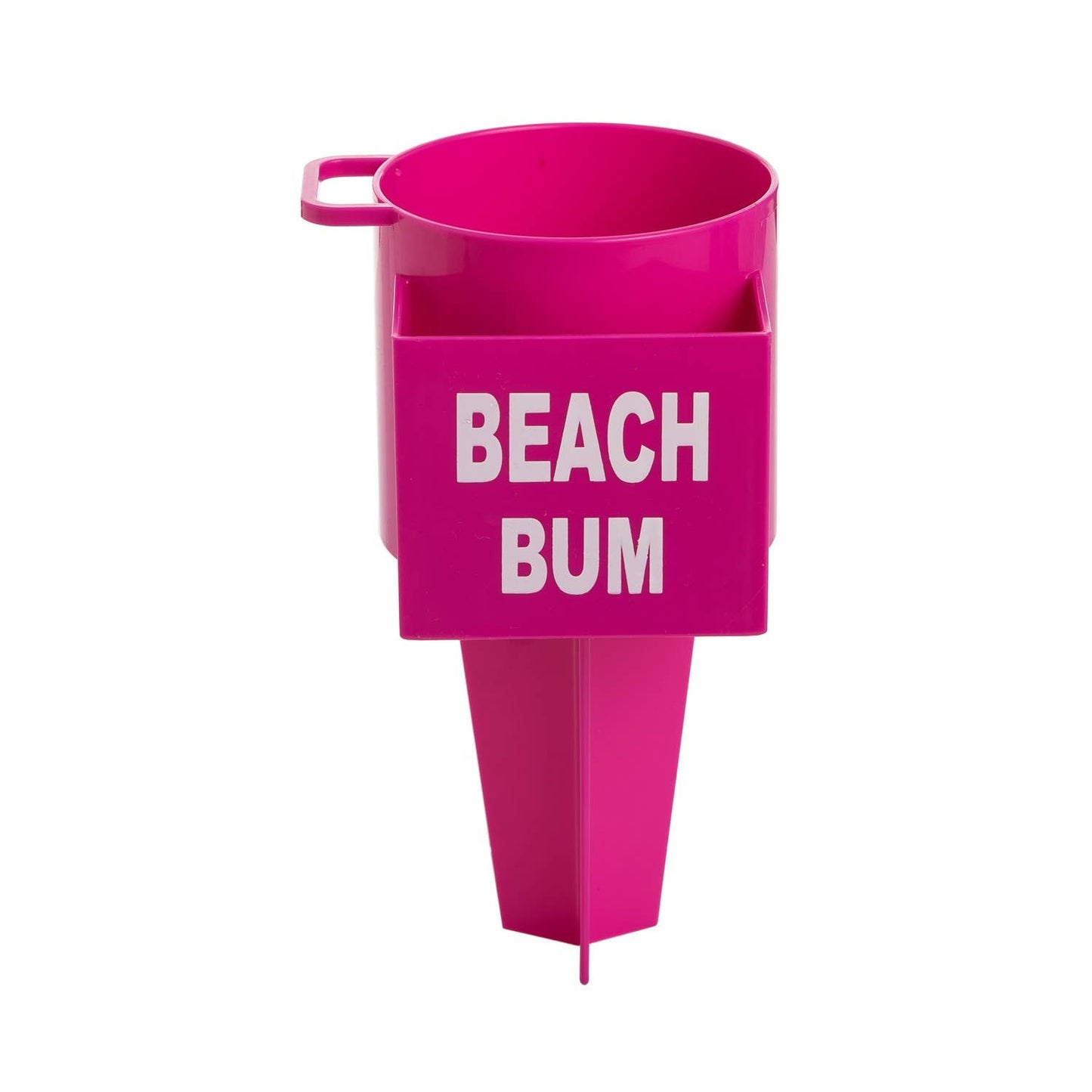 SALE 8" Plastic Pink Beach Bum Drink Spike