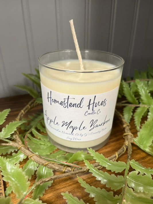 Apple Maple Bourbon Soy Candle