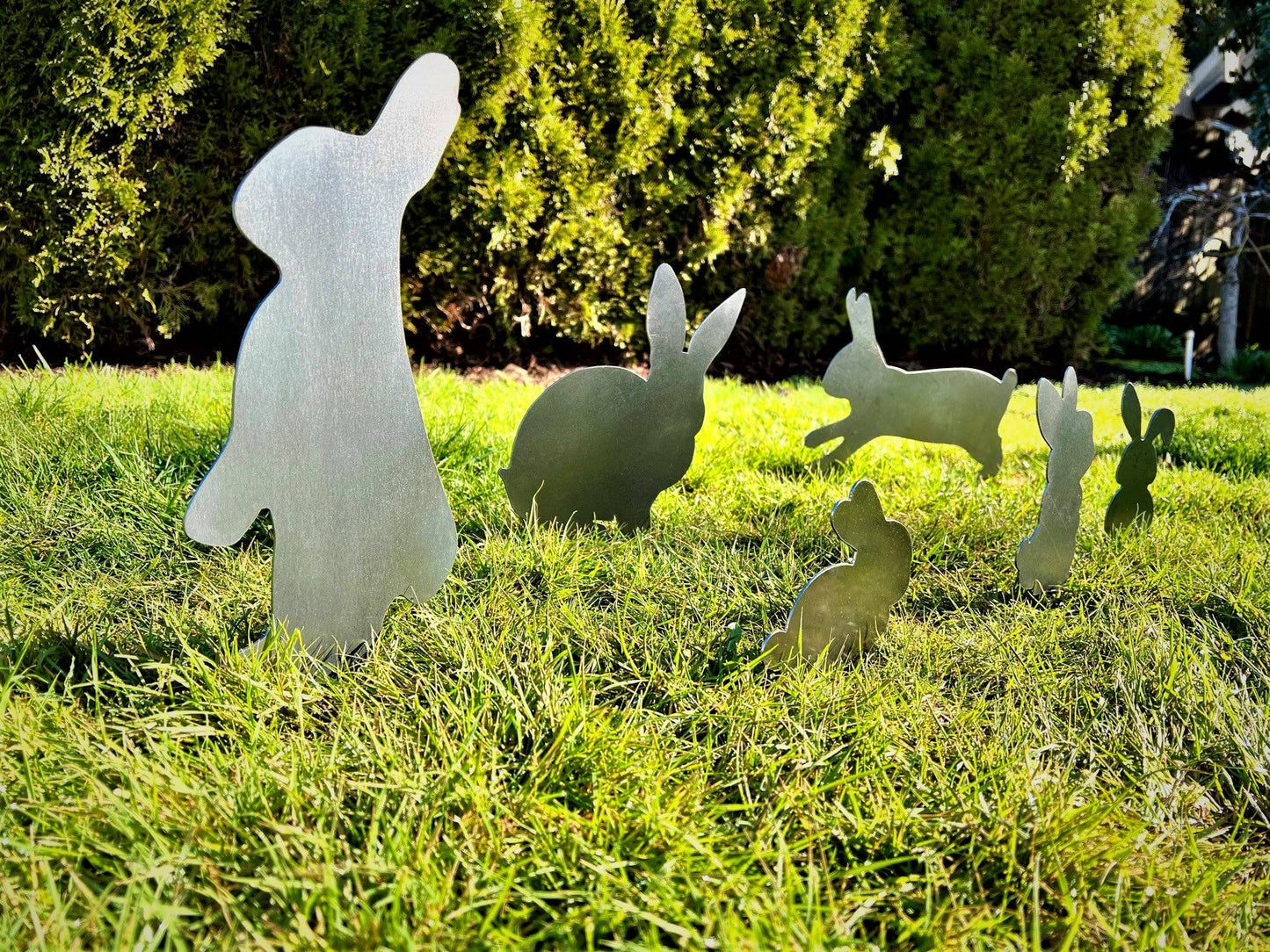 Rabbit Yard & Garden Stakes: Bunny #1