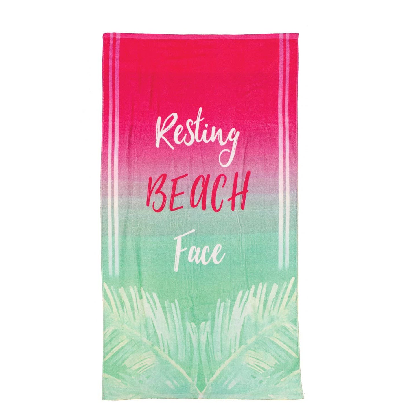 SALE Resting Face Beach Towel