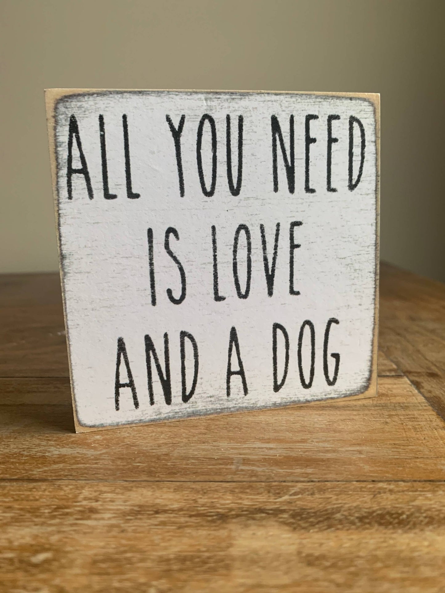 4X4-154 Love And A Dog