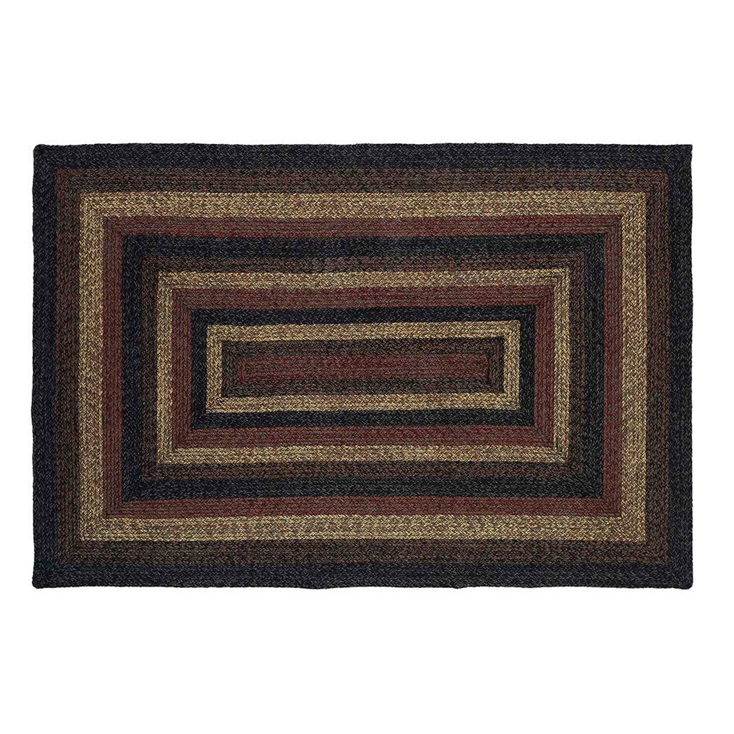 Slate Braided Rug 4' x 6' Rectangle
