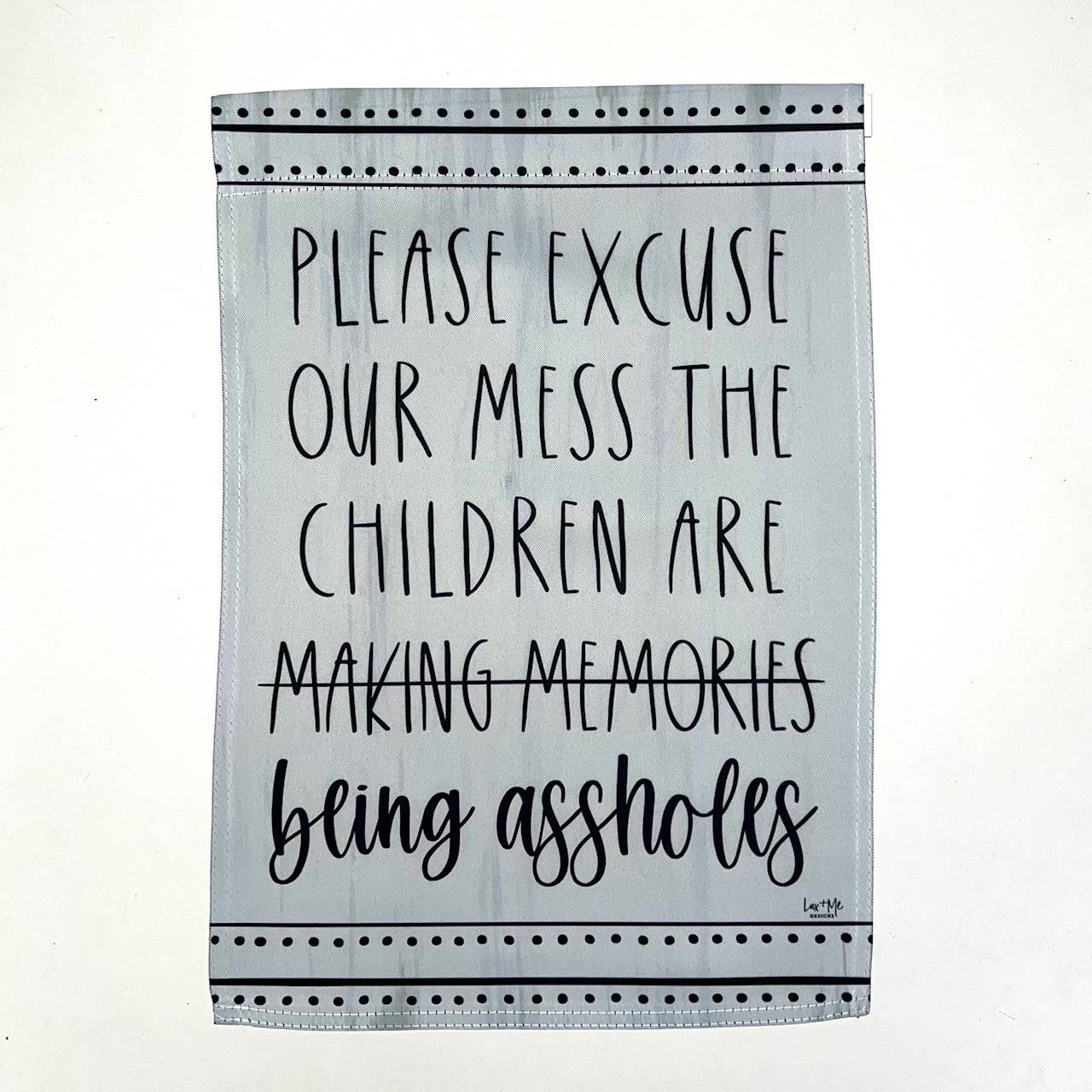Our Mess Garden Flag ON SALE!