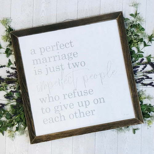 A perfect Marriage