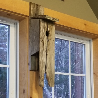 Rustic Hanging Birdhouse For Outdoor Decor