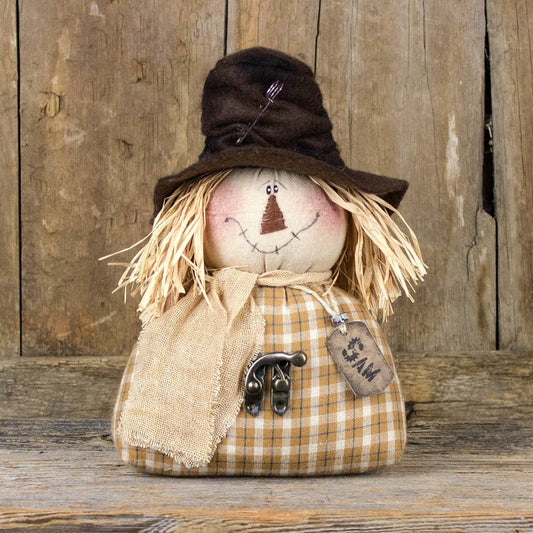 Small Salvage Sam Half Body Scarecrow