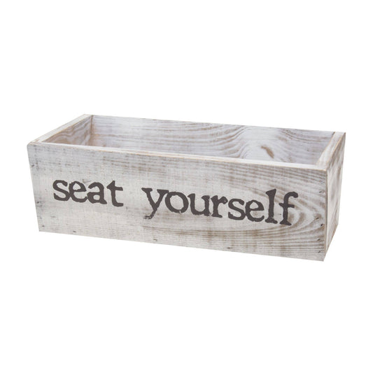 Hello Sweet Cheeks/Seat Yourself Reversible Toiletries Box