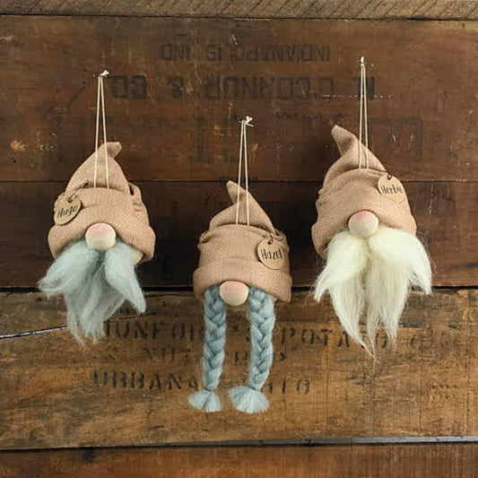 Spring Gnome Ornament Set (3A) - G's Country Barn