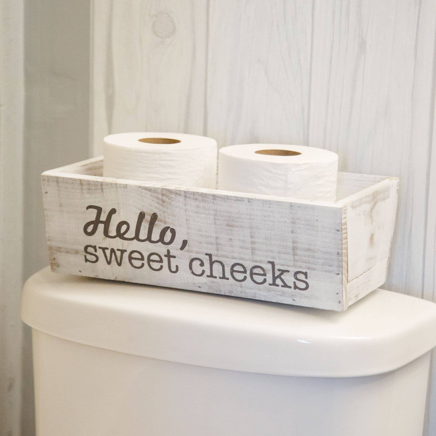 Hello Sweet Cheeks/Seat Yourself Reversible Toiletries Box