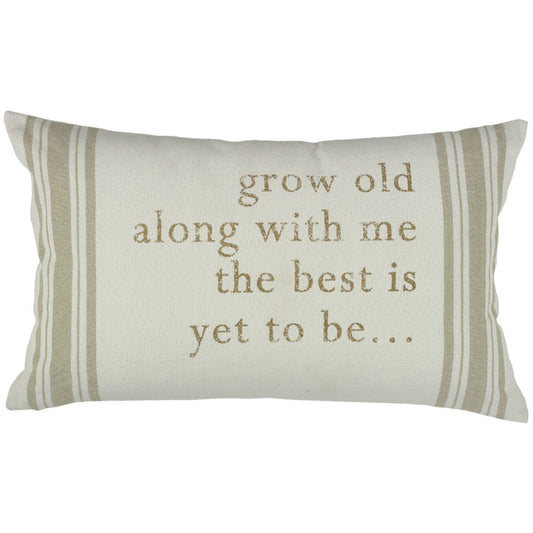 GROW WITH ME 26" X 16" PILLOW SET POLYESTER INSERT