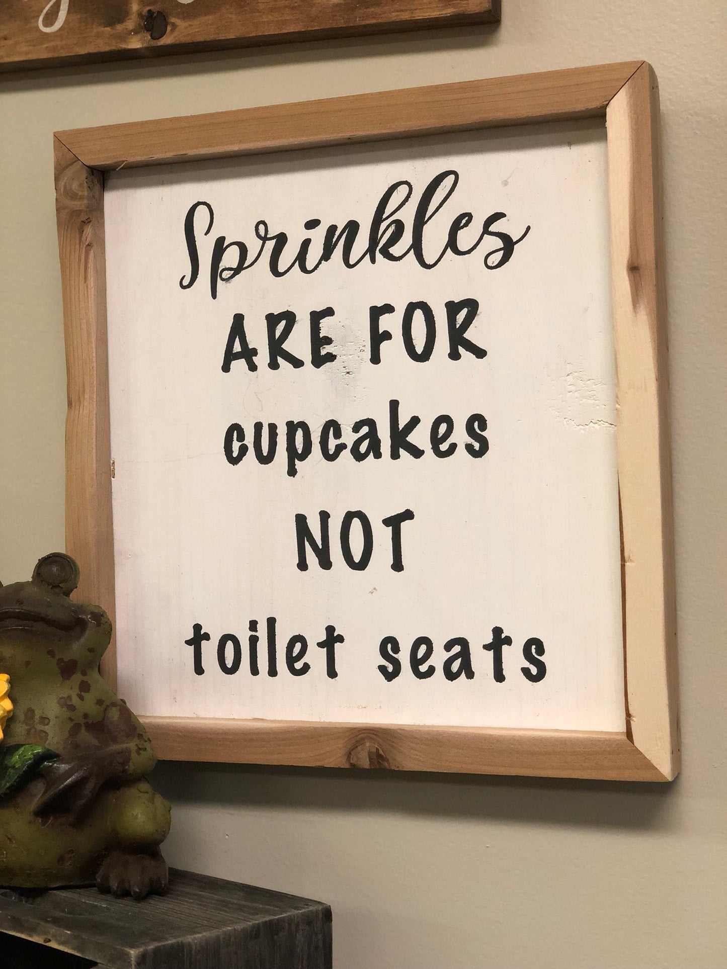 Farmhouse Bathroom Sign - Gs Country Barn