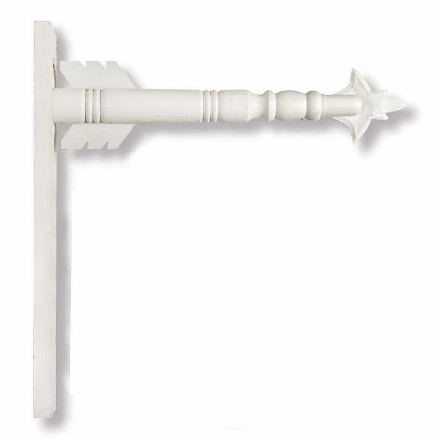 Hanging Sign BRACKET – White