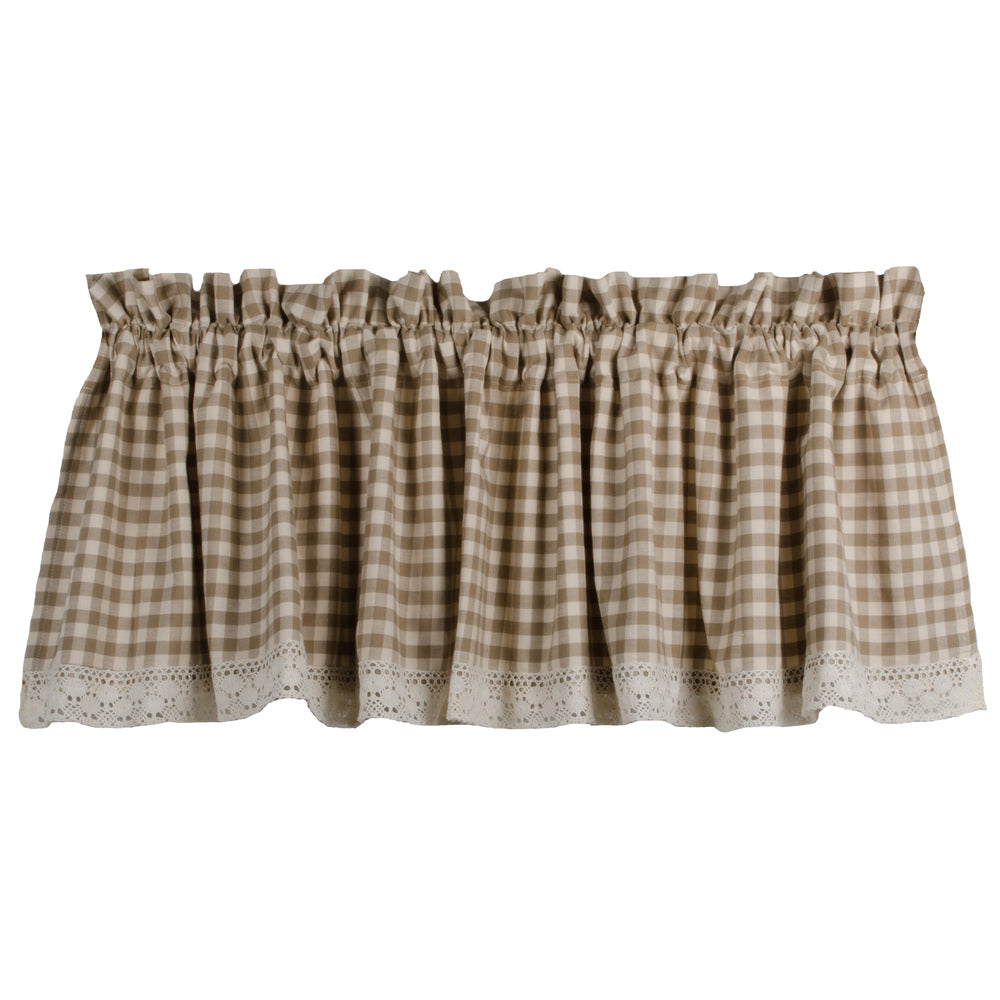 Heritage House Lace Cream Valance