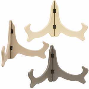 Wooden Bowl Stand - Farmhouse Colors, Large