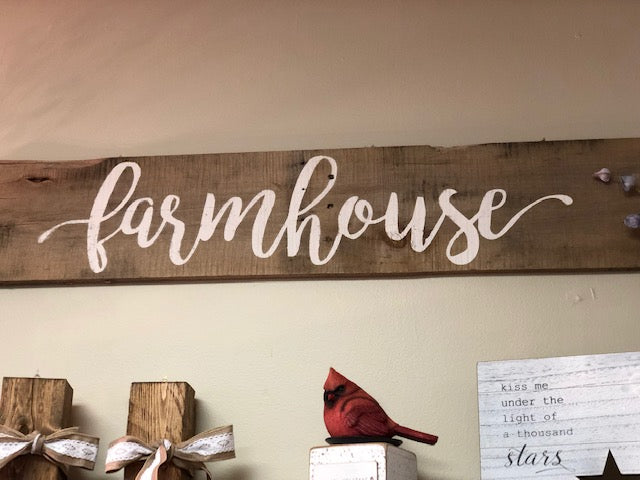 Farmhouse Sign wall decor