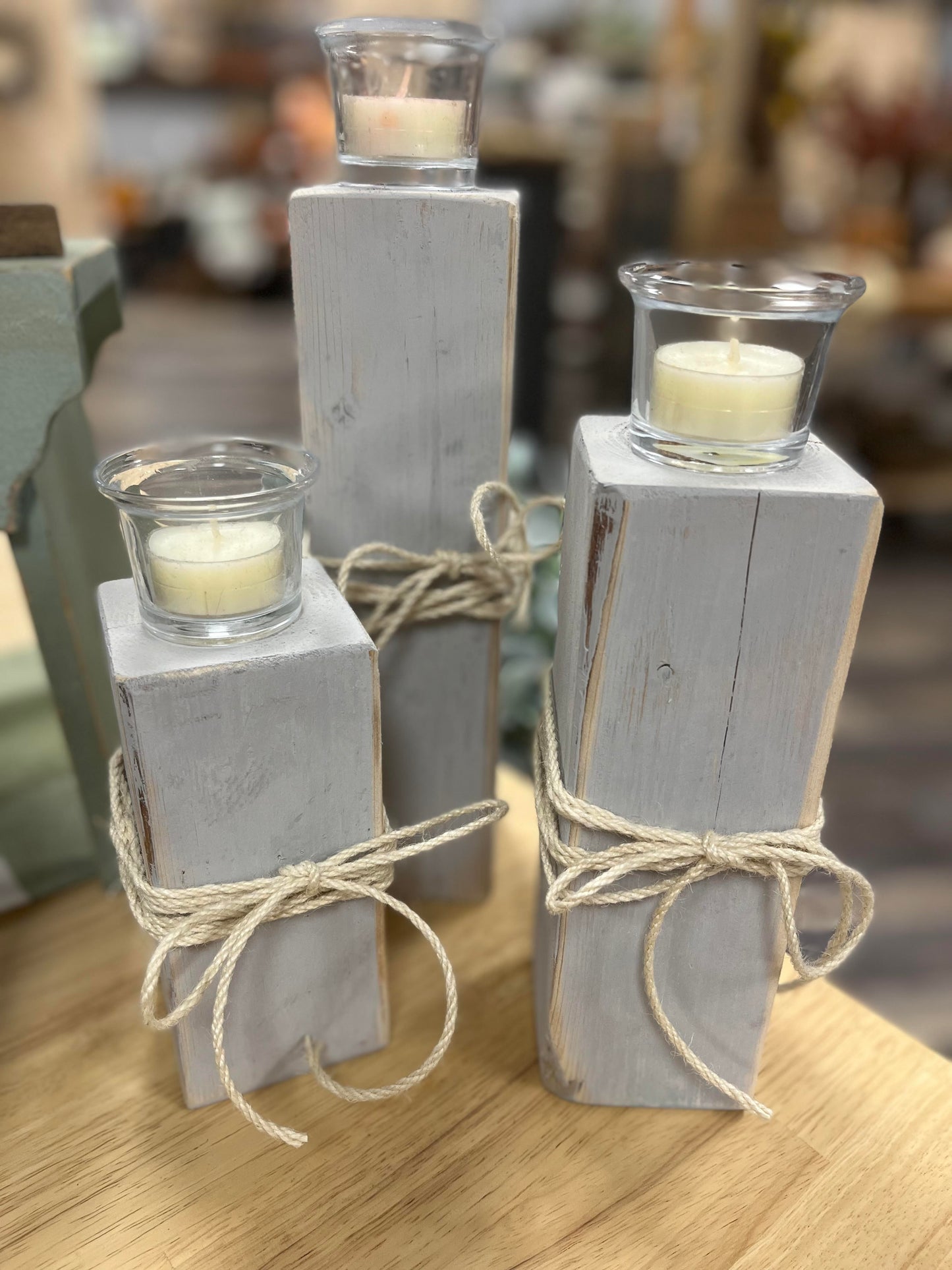 Farrmhouse Candle Holders